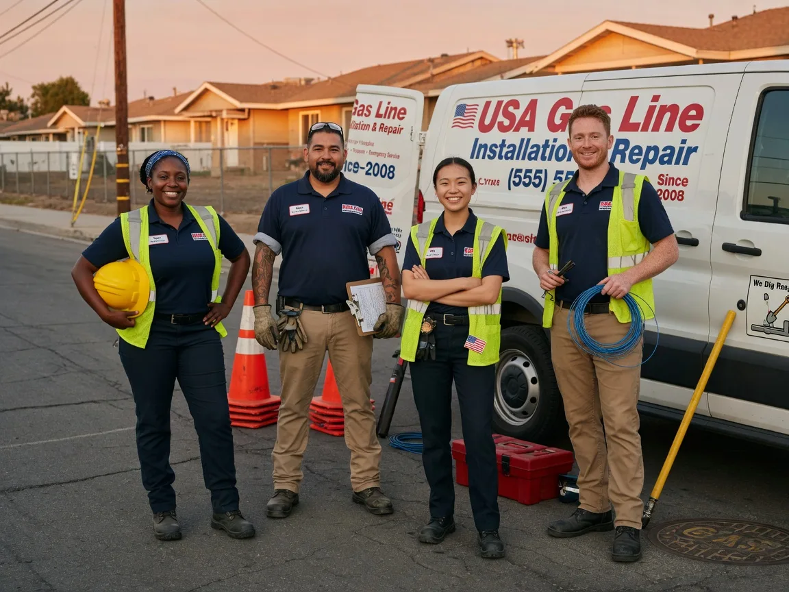 Gas Line Installation company in Guatay, CA